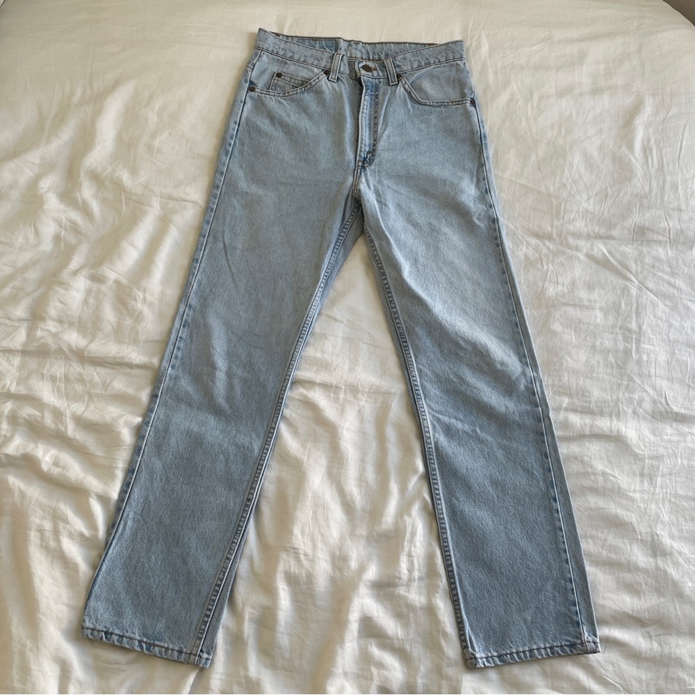 Levi’s Vintage 505 Straight Leg Light Blue Jeans
